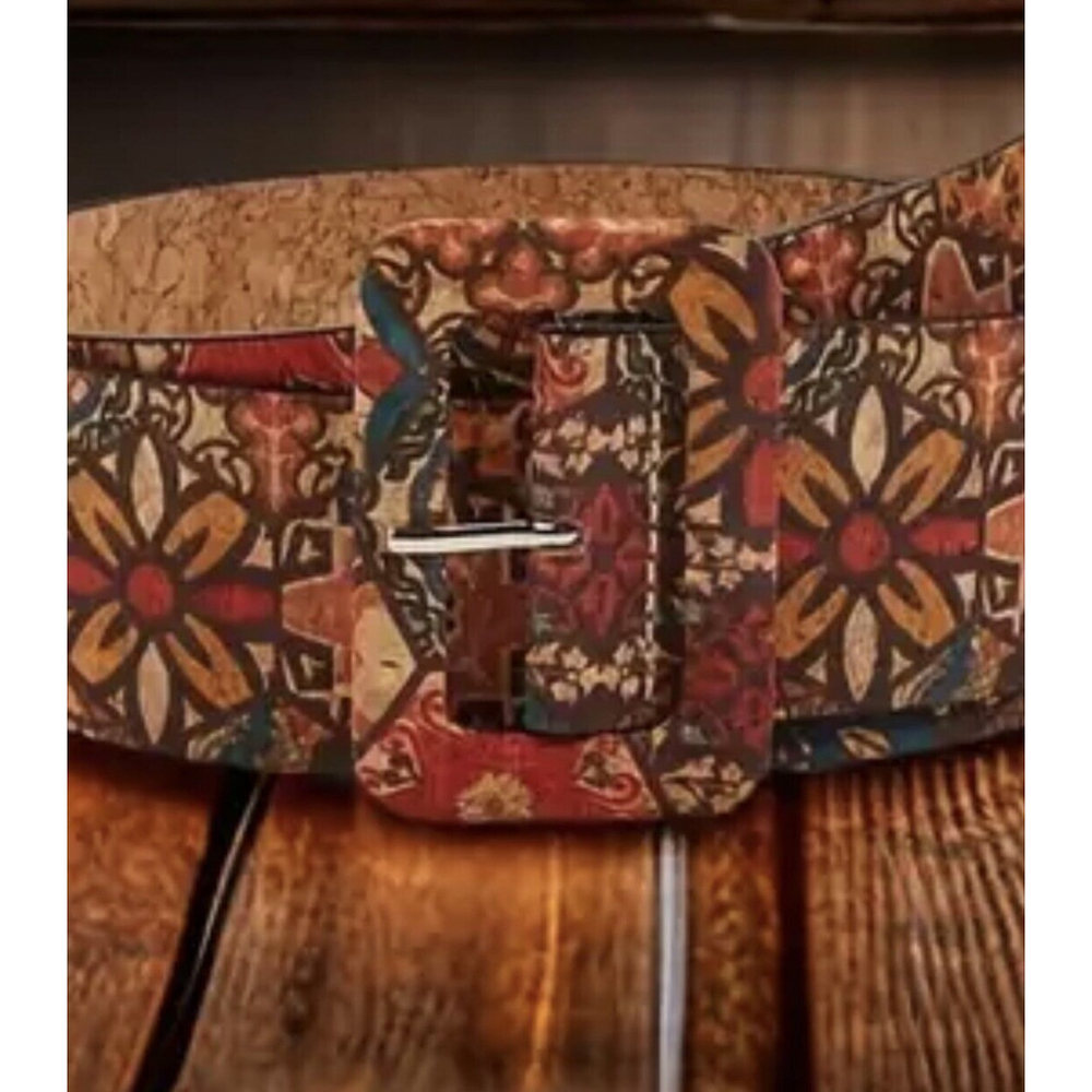 Brown Belt Floral M L XL XXL Bohemian Style Women Plus Size Belts - Picture 6 of 6